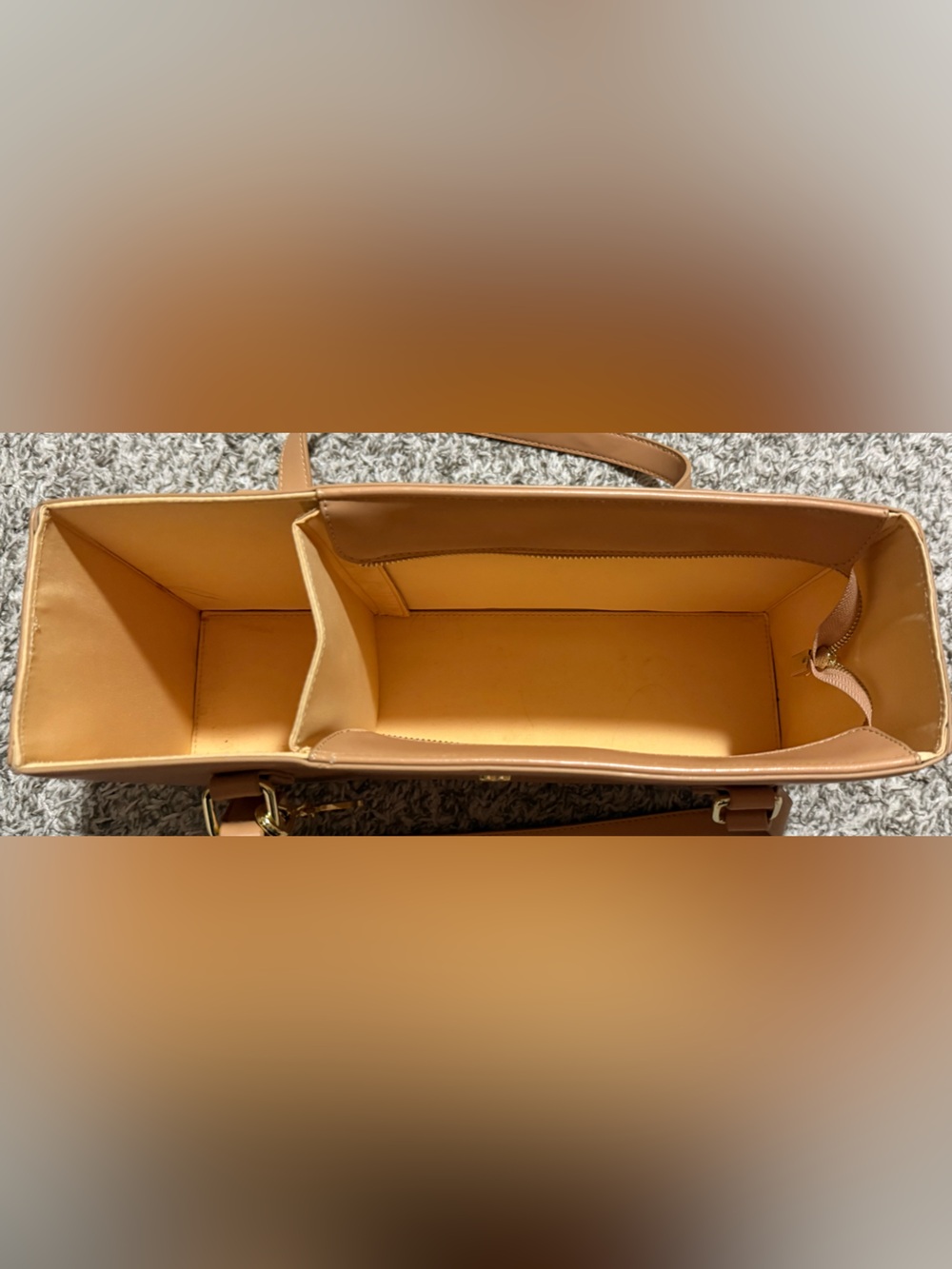 Viral TikTok Kate Gabrielle “Melisande Bag” Caramel Color - Picture 6 of 7